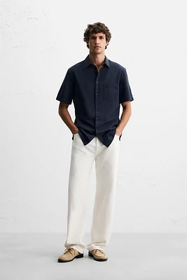 CHEMISE COTON - LIN