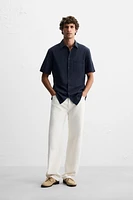 CHEMISE COTON - LIN