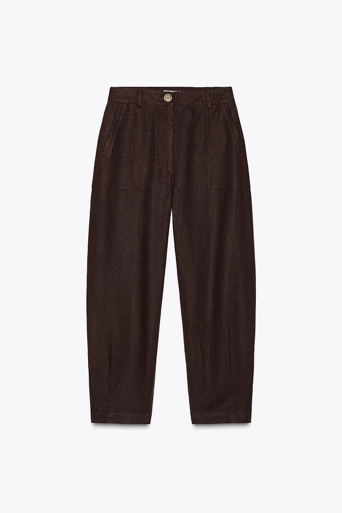 LINEN JOGGER PANTS