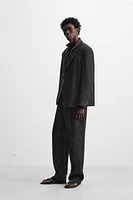 BLAZER DE COSTUME 100 % LIN