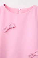 MINI BOWS DRESS