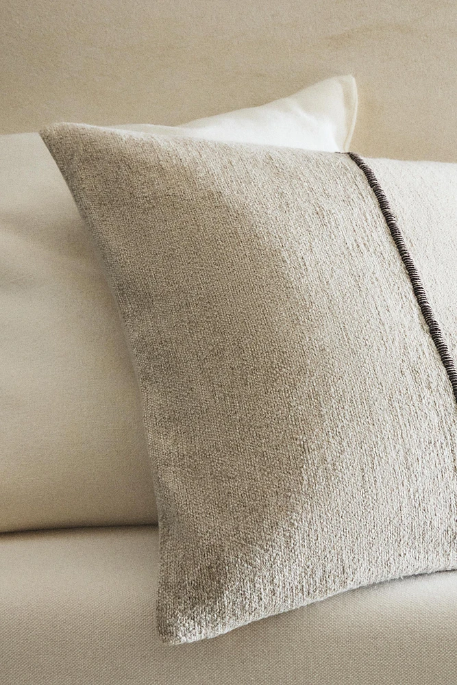 HOUSSE DE COUSSIN LIGNES