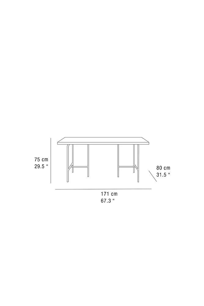 BUREAU BOIS ET MÉTAL