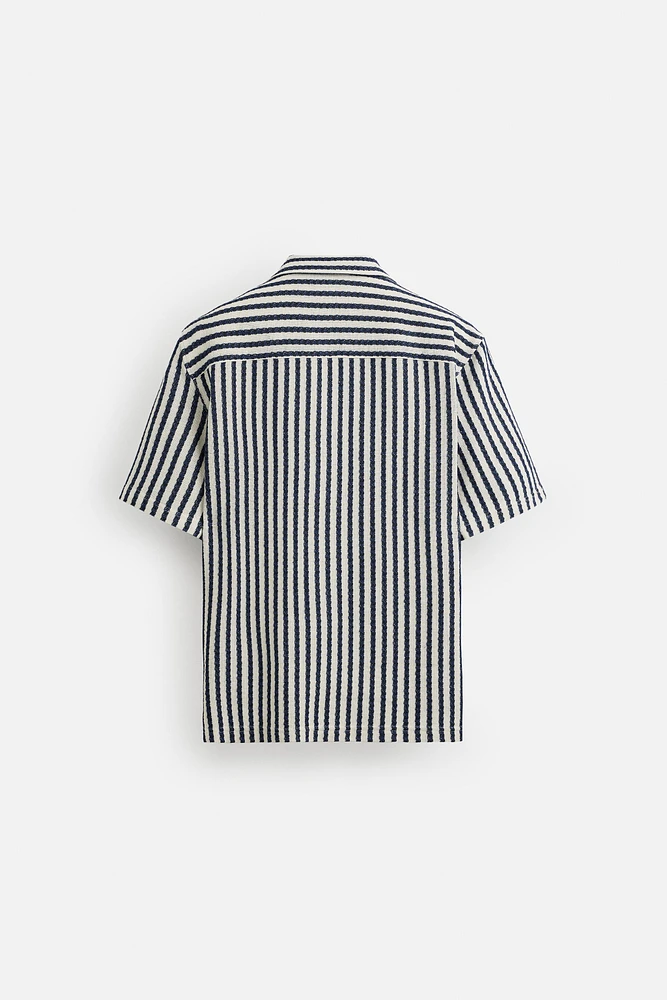 GEOMETRIC JACQUARD SHIRT