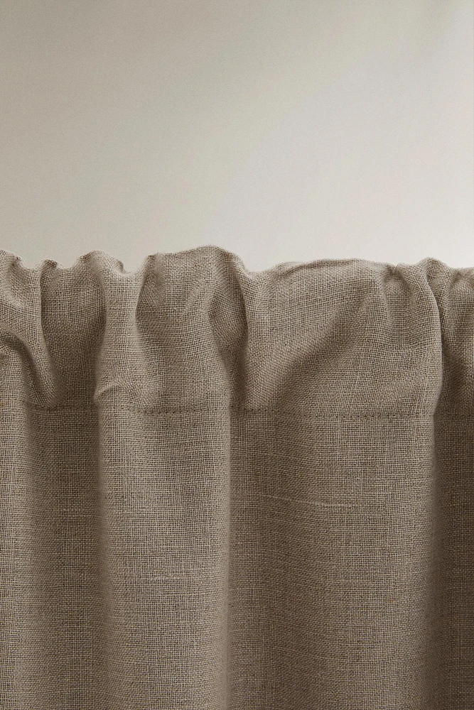 RIDEAU BLACKOUT LIN BEIGE CLAIR