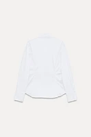 FITTED POPLIN SHIRT