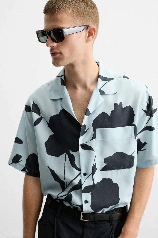 CHEMISE À IMPRIMÉ FLORAL