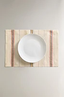 STRIPED LINEN PLACEMAT