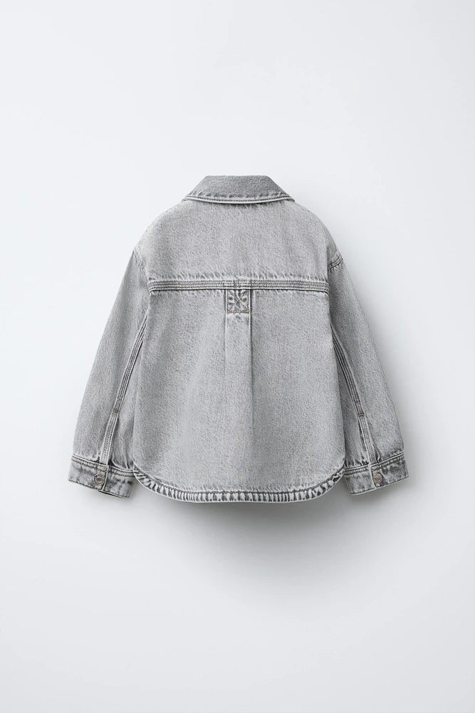 DENIM OVERSHIRT