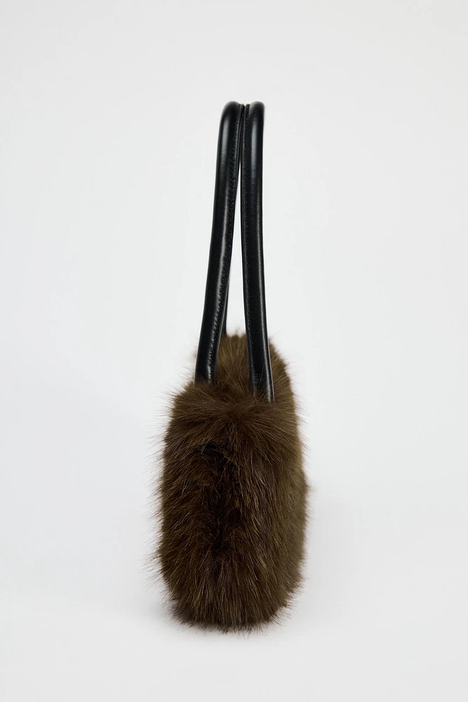 FAUX FUR SHOULDER BAG LIMITED EDITION