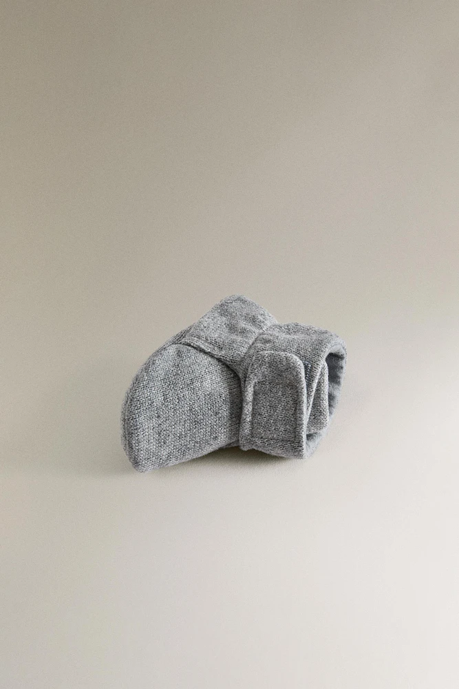 CHAUSSONS BÉBÉ BOTTES LAINE
