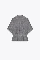 CHEMISE SAFARI AVEC LIN