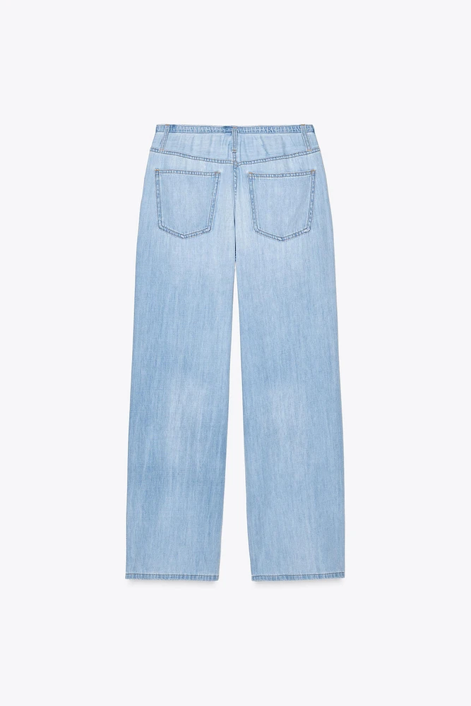 PANTALON DENIM TRF STYLE PYJAMA