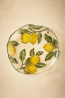 ASSIETTE DE PRÉSENTATION VERRE RECYCLABLE CITRONS