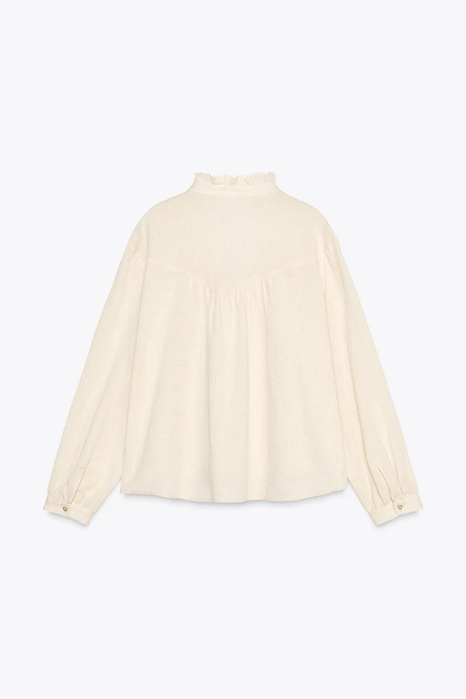 EMBROIDERED RUSTIC BLOUSE