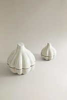 TERRACOTTA GARLIC STORAGE JAR