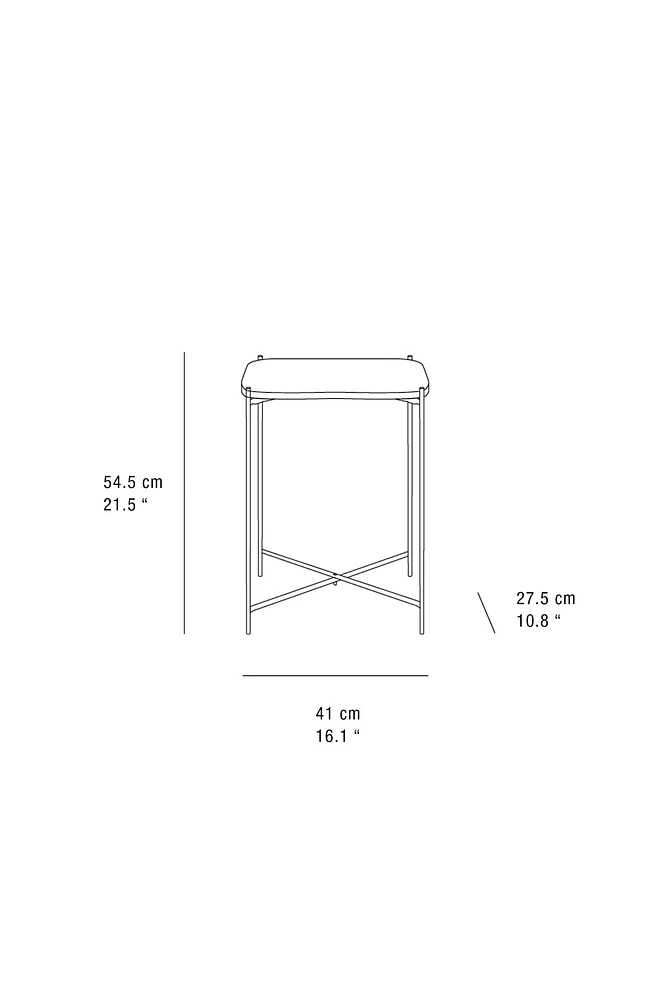 MARBLE SIDE TABLE