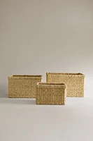 RECTANGULAR SEAGRASS BASKET