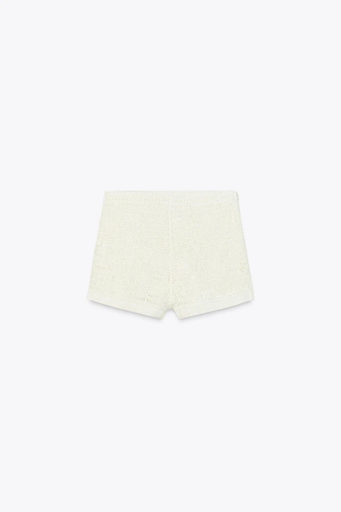CROCHET SHORTS
