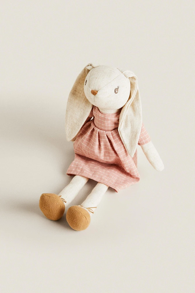 CHILDREN'S BUNNY PLUSH TOY