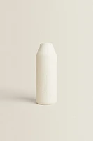 TEXTURED CERAMIC VASE