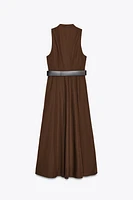 ROBE MIDI CEINTURE