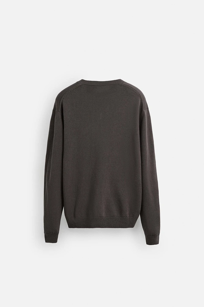 COTTON-LINEN SWEATER LIMITED EDITION