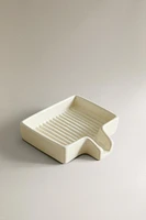 CERAMIC SCOURER TRAY