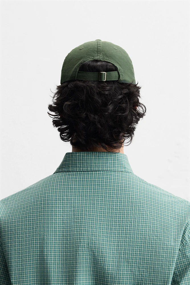 COTTON TEXTURED CAP