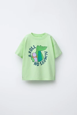 ANIMAL PRINT T-SHIRT
