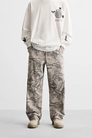 PRINTED CARPENTER PANTS