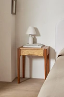OAK NIGHTSTAND WITH DRAWER