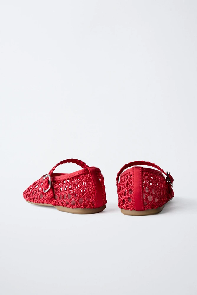 BALLERINES AJOURÉES