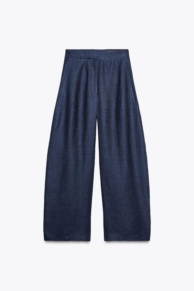 PANTALON 100 % LIN ZW COLLECTION LIMITED EDITION