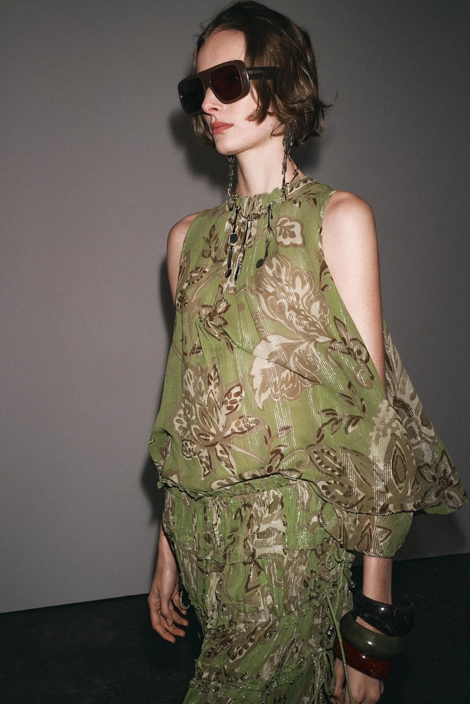 ZW COLLECTION PRINTED TOP