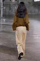 BLOUSE FLUIDE À VOLANTS