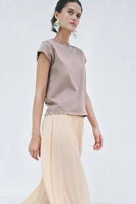WASHED HEAVY COTTON T-SHIRT