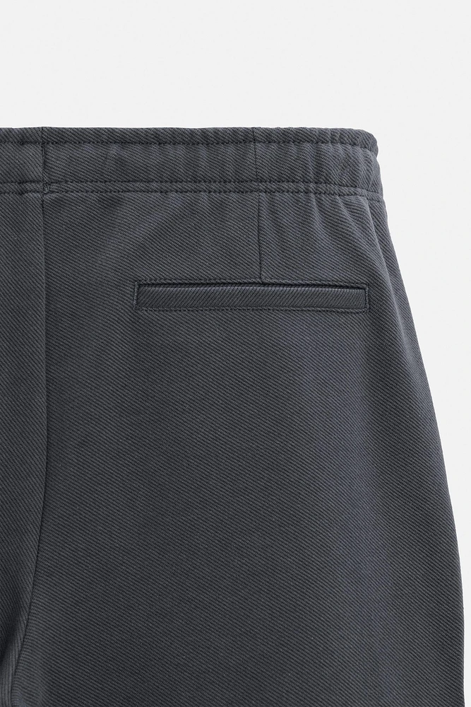 JOGGER WAIST STRETCH PANTS