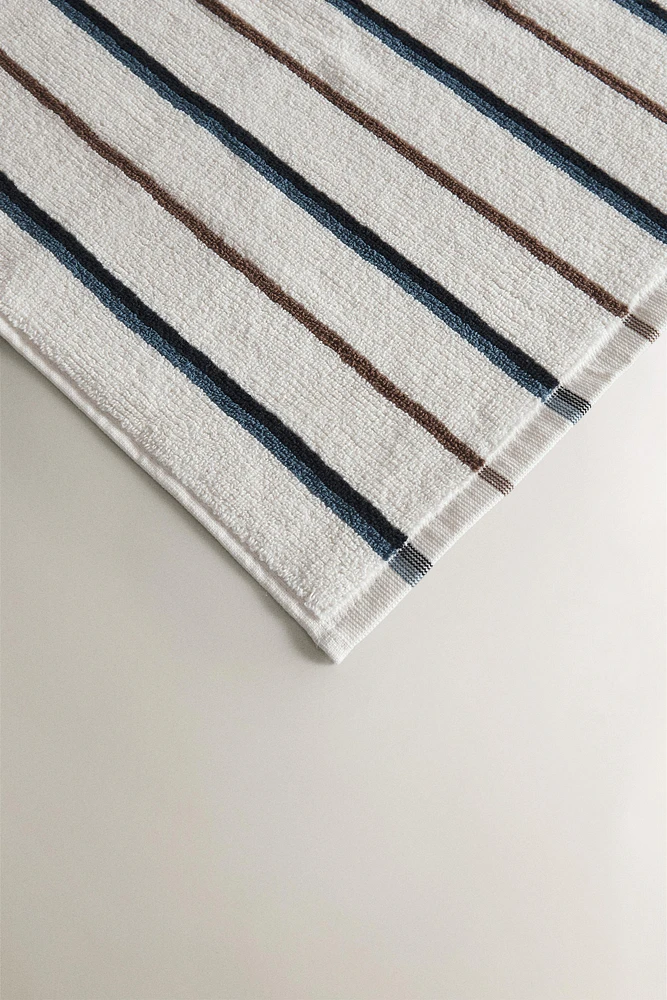 SERVIETTE DE BAIN RAYURES COLORÉES