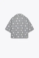 CHEMISE À CARREAUX VICHY BRODÉE