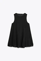 VOLUMINOUS SHORT DRESS