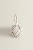 KNOTTED DOORSTOP