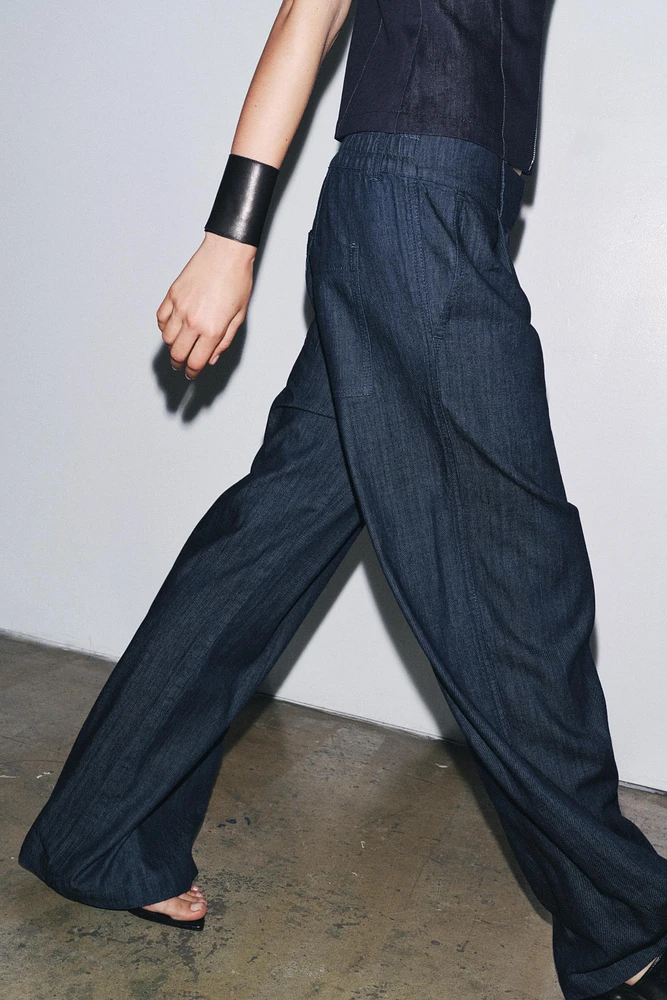 PANTALON JOGGER DENIM ZW COLLECTION