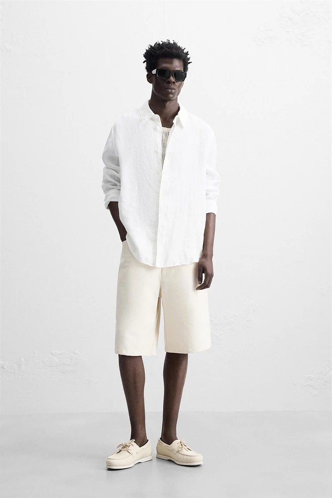 CHEMISE 100 % LIN
