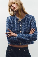 CABLE KNIT JACKET