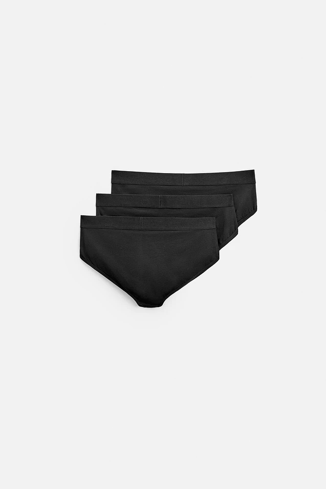 3 PACK OF BASIC BRIEFS