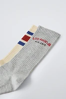 TWO-PACK OF LONG SPORTY SOCKS