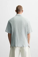 CHEMISE JACQUARD EFFET FROISSÉ
