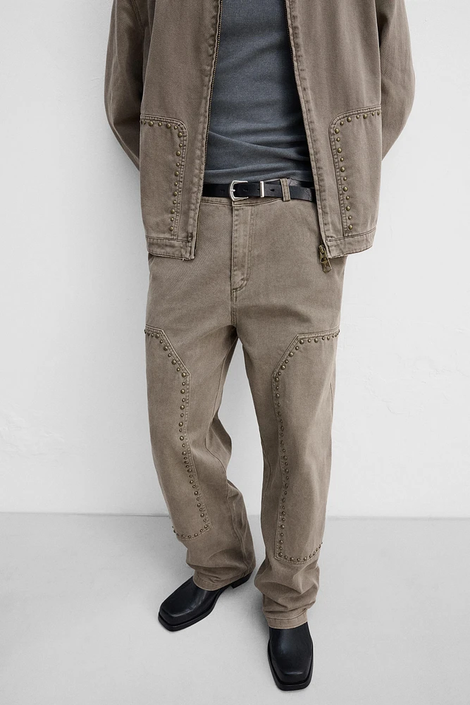 PANTALON RELAXED FIT CLOUS