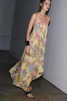FLORAL PRINT DRESS ZW COLLECTION